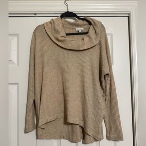 Lucky brand cowl neck top - size large